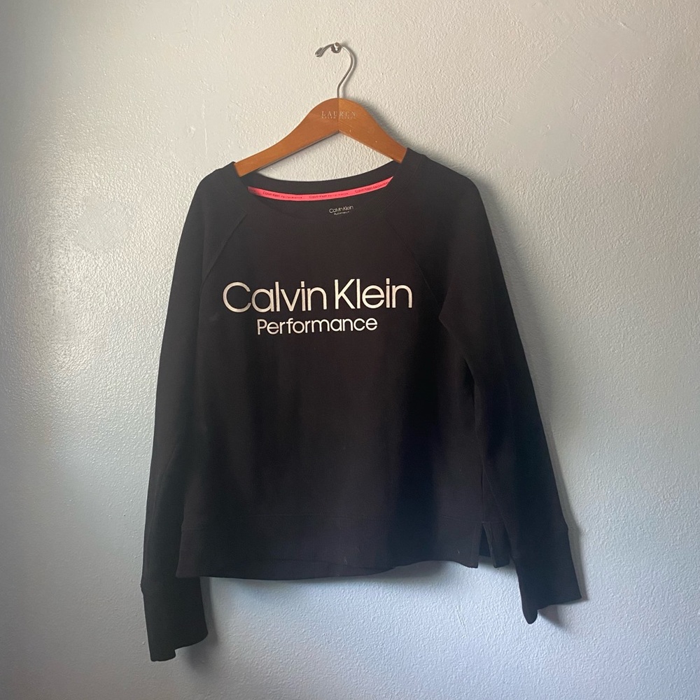 Calvin Klein Black Crewneck